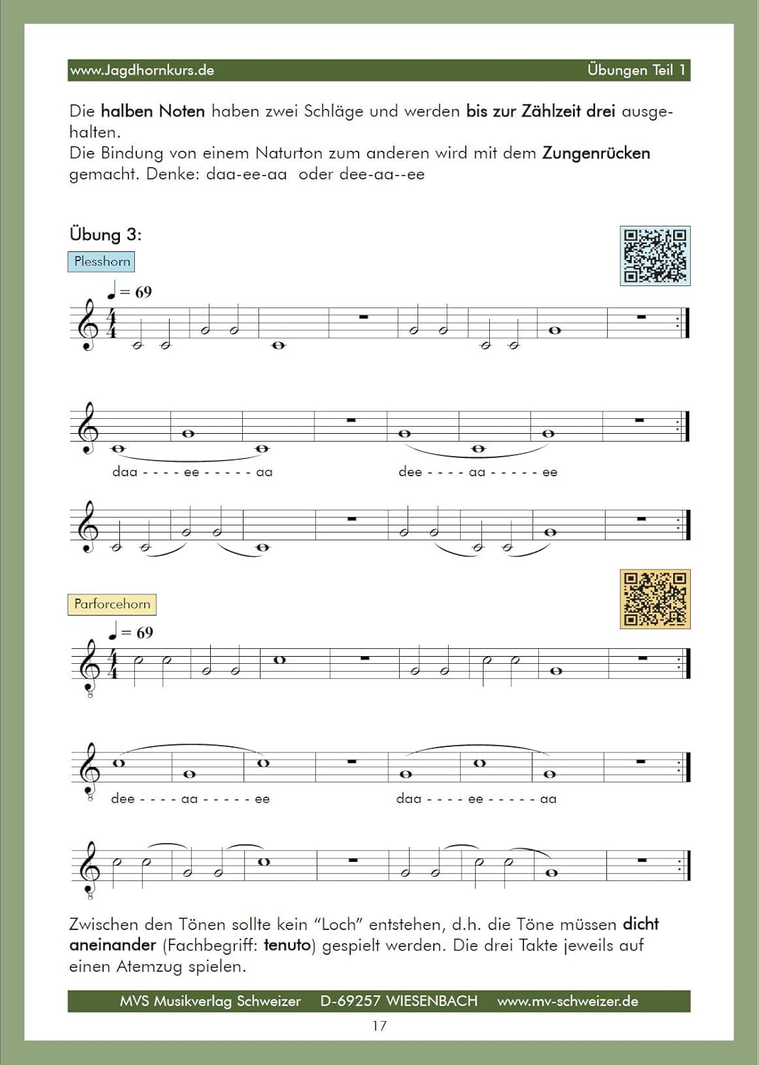 Jagdhorn lernen - leicht gemacht (PDF)
