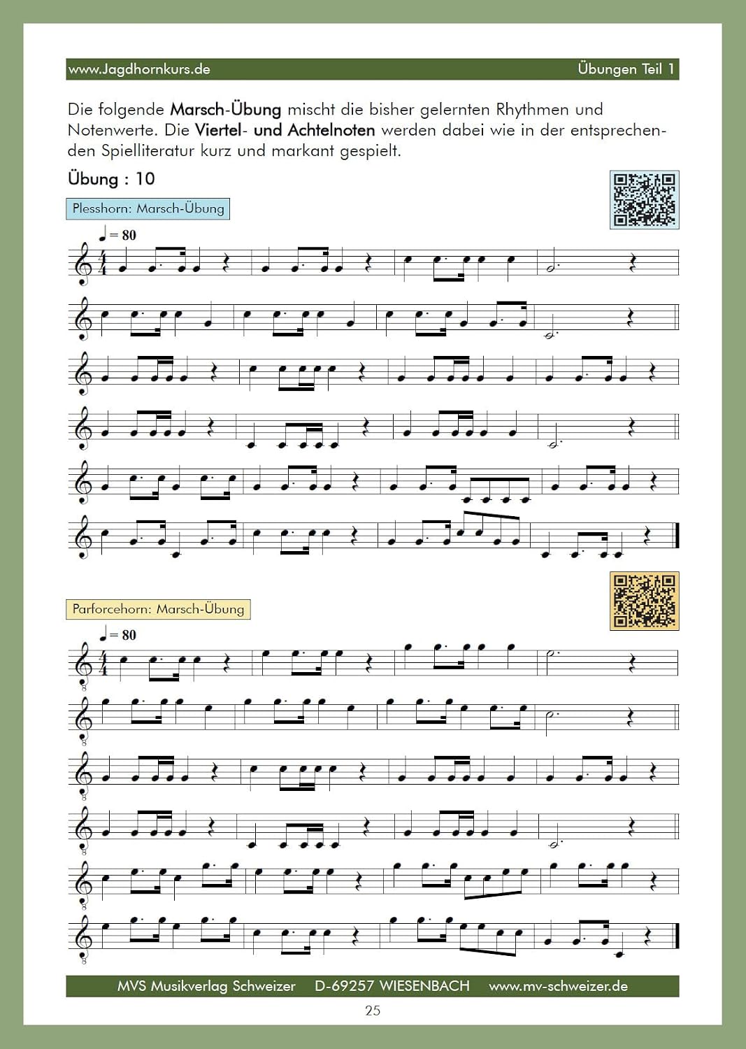 Jagdhorn lernen - leicht gemacht (PDF)